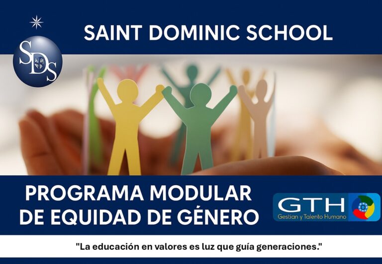 SAINT DOMINIC SCHOOL- PROGRAMA DE EDUCACIÓN EN EQUIDAD DE GÉNERO