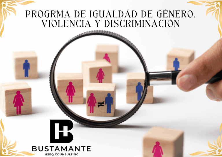 CARLOS BUSTAMANTE – PROGRAMA EDUCATIVO DE DERECHOS LABORALES IGUALDAD DE GÉNERO Y ERRADICACIÓN DE VIOLENCIA Y DISCRIMINACIÓN