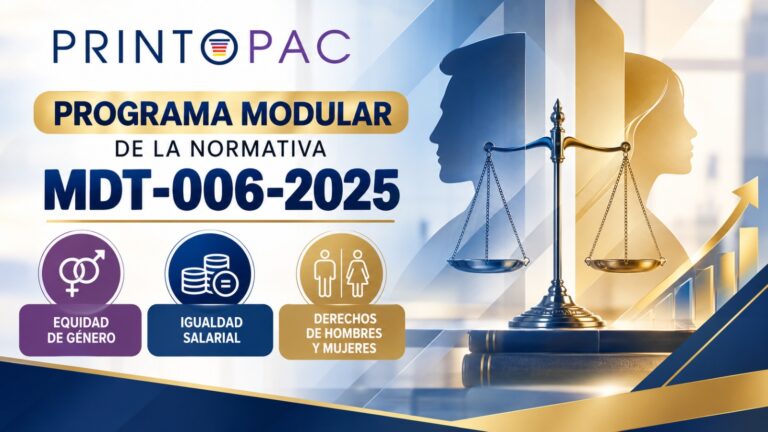 PRINTOPAC – PROGRAMA MODULAR EQUIDAD DE GENERO