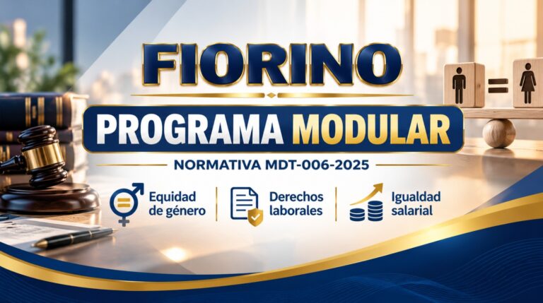 FIORINO – PROGRAMA MODULAR EQUIDAD DE GENERO