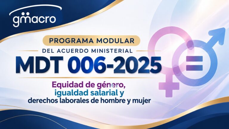 GMACRO – PROGRAMA MODULAR EQUIDAD DE GENERO